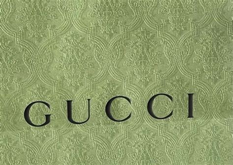 gucci signature green color.